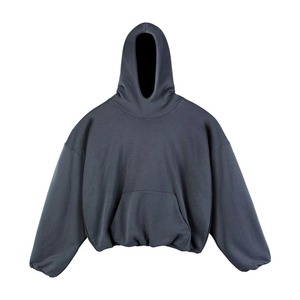 เสื้อฮู้ดดี้เปล่าแบบขายส่งรุ่นใหม่ 500gsm ผ้าหนาพิเศษ ผลิตตามแบบ OEM เสื้อฮู้ดดี้ผู้ชายผ้าฝ้ายทรงโอเวอร์ไซส์ พิมพ์ลายพัฟฟ์ เสื้อฮู้ดดี้สั่งทำสำหรับผู้ชาย - Product Image 3