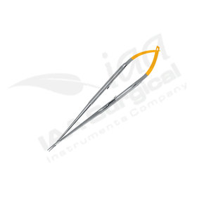 Pinzas Quirúrgicas Castroviejo TC STR de 14 cm, Acero Inoxidable Manual, Certificación CE ISO 13485, Clase I, Fabricación OME - Product Image 1