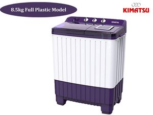 Lave-linge/sécheuse semi-automatique à chargement par le haut tout-en-un de haute technologie, machine à laver électrique électronique pour usage domestique et hôtelier - Product Image 2