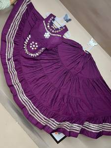 Lehenga Choli Negro con Bordado de Lentejuelas, Vestido Étnico Tradicional Largo Hasta el Suelo para Mujer, Ropa de Boda India Pakistán - Product Image 5