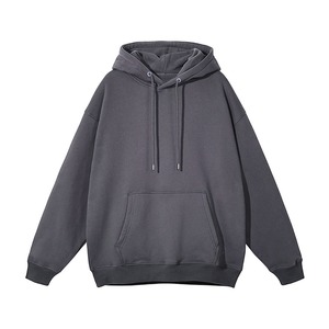 Vente flash : sweat à capuche d'hiver pour homme, coupe slim, streetwear, poche, cordon, manches longues, couleur unie, impression numérique personnalisée, sweats à capuche pour homme - Product Image 3