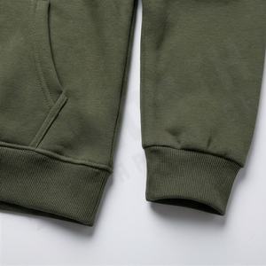 Sweat à capuche court unisexe pour homme, 100% coton épais, brodé, streetwear, hiver, surdimensionné, couleur personnalisée, haute qualité - Product Image 6