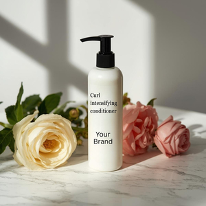 Après-shampoissant sans rinçage intensifiant les boucles naturelles, soin capillaire, flacon pompe 250 ml, OEM pour usage en salon, faible MOQ, OEM ODM, fournisseur d'usine - Product Image 5