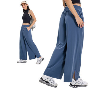 Wearpex Women's Casual Sports Yoga Leggings <b>Elastic</b> Waist <b>Belt</b> Pocket Comfortable Eco-Friendly Breathable Drawstring Closure - Product Image 1