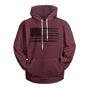 Vente en gros de sweats à capuche noirs pour hommes, entièrement personnalisables, coupe décontractée, en molleton de coton, logo sur le devant - Product Image 1