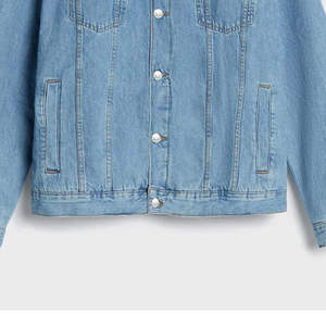 Veste en jean unisexe contemporaine NESTA SPORTS, fabrication durable, légère et confortable, idéale pour un usage quotidien et la vente en gros - Product Image 6