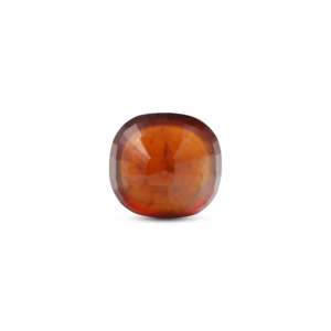 Handcrafted 55 Carat Natural Hessonite Gomed Oval Cabochon Loose Gemstone for Jewelry - Product Image 2