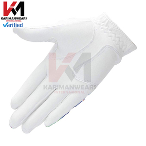 Ventilated Golf <b>Gloves</b> Premium Cabretta Leather Custom Logo Professional Breathable Soft Feel Training Gear Wholesale Factory - Product Image 3