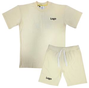 Custom <b>Mens</b> <b>Shirt</b> and Shorts Set Quick Dry Breathable High Quality Polyester Outfit Sportswear with OEM ODM Logo Printing - Product Image 1