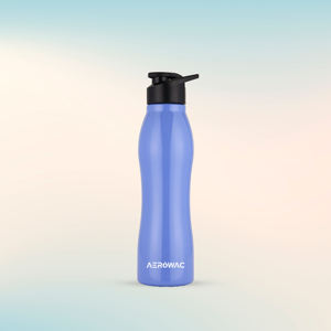 Botella térmica contemporánea de acero inoxidable con asa ergonómica portátil, tapa antiderrames y diseño reutilizable. - Product Image 1