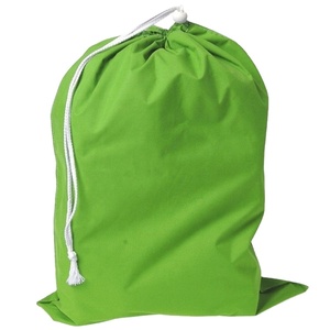 100% Cotton <b>Laundry</b> <b>Bag</b>/ Drawstring <b>Laundry</b> <b>Bag</b> Customized Logo Print <b>Laundry</b> <b>Bag</b> - Product Image 1