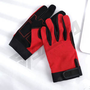 Gants de travail en cuir industriels, gants de sécurité pour travaux de construction, gants de travail pour hommes - Product Image 6