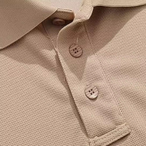 Camisa de Golf Personalizada para Hombre, Premium, de Poliéster y Algodón, Transpirable, Manga Corta, Casual, de Negocios, Polo Liso o Estampado - Product Image 3