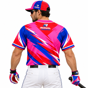 Camiseta de Softbol Personalizada con Logotipo y Nombre al por Mayor, Camiseta de Béisbol Personalizada para Jóvenes, Ropa de Softbol, Camisetas de Béisbol, Servicio OEM - Product Image 4