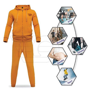 Conjunto Deportivo Informal para Hombre con Capucha y Cremallera, Ropa Deportiva para Correr, Ropa Deportiva Activa, Ropa Deportiva Ligera para Hacer Ejercicio al Aire Libre - Product Image 3