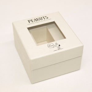 Eco Friendly Recycled <b>Materials</b> White Paperboard Lip Base Boxes for Cosmetics Perfume Cream <b>Facial</b> Packaging PE Window Sponge - Product Image 1