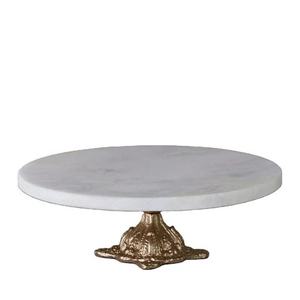 Premium Quality Silver Chocolate Cake Tray With <b>Stand</b> Latest Design Dessert Tray <b>Tea</b> and Coffee Serving Cake <b>Stand</b> Server - Product Image 2