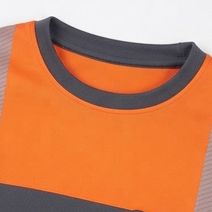 Camiseta de Alta Visibilidad para Construcción al por Mayor, Proveedor Directo de Fábrica, Precio Económico, Ropa de Trabajo, Camisetas de Alta Visibilidad con MOQ Bajo - Product Image 3