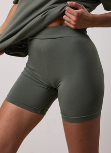 Nouveaux shorts sans coutures pour femmes, avec logo personnalisé, pour l'entraînement, la gym, le yoga, avec dos en V - Product Image 6