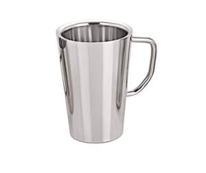 Durable & Lightweight Classic Mirror Finish Stainless Steel Beverage <b>Mug</b> Metal Material - Product Image 3