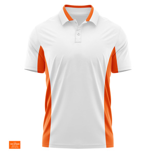 เสื้อโปโลแขนสั้นระบายอากาศได้ดีสำหรับผู้ชาย ขายส่ง รับทำแบรนด์ตามสั่ง ปักโลโก้ ผ้าฝ้าย 100% สำหรับเสื้อกอล์ฟ - Product Image 3