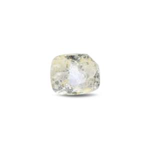 Handcrafted 3 Carat Yellow Sapphire Loose Gemstone-Triangle Heart & Emerald Cuts-11mm for Fine Jewelry - Product Image 1