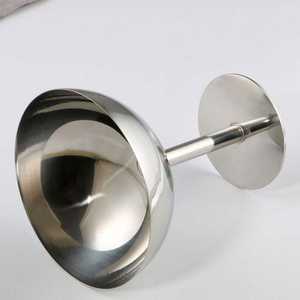 ชามไอศกรีมโลหะทนทาน ถ้วยขนมหวานสแตนเลส ตกแต่งโต๊ะครัวแบบเรียบหรู - Product Image 2