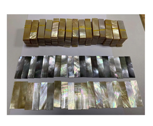 Wholesale SeaShell Inlays & <b>Sheet</b> <b>Black</b> Mother of Pearl Inlay Blanks Material for Crafts Home Wedding Jewelry Decoration - Product Image 1