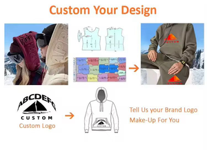 Sudadera con Capucha Extra Grande Personalizable para Hombre, con Técnica de Bordado, para la Temporada de Invierno, Disponible en Grandes Cantidades - Product Image 5