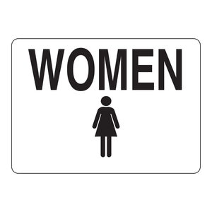 Panneau pliable en PVC Brady pour zones féminines, durable, pour intérieur/extérieur - Product Image 1
