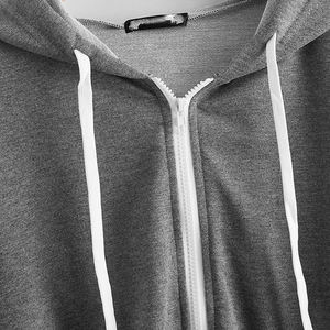Women's Cropped Hoodie Fashion Casual Pullover Long Sleeve Hooded Sweatshirt Trendy <b>Crop</b> <b>Top</b> - Product Image 2