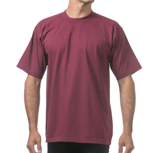 T-shirt d'été ample en coton épais à manches courtes et col rond, 100% coton, coupe oversize, épaules tombantes, plusieurs couleurs - Product Image 1