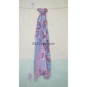 Cotton Digital Print Floral Solid Color Sarong Pareo Bikini Cover Beach <b>Wrap</b> Scarf Lightweight Soft Breathable Women Wholesale - Product Image 6