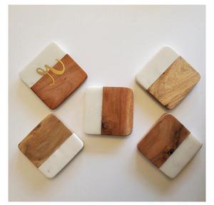 Articles de fête et sous-verres en MOP de couleur naturelle, sous-verres carrés de la marque Address Craft, en promotion pour la cuisine et les restaurants - Product Image 6