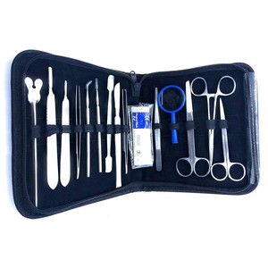 Kit de Herramientas de Sutura Médica para Prácticas de Disección, Estuche de Instrumentos Quirúrgicos, Almohadilla de Silicona Duradera para Prácticas de Sutura de Piel - Product Image 3