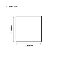 Tente de camping extérieure Eldorado-340, quatre saisons, imperméable, à ouverture rapide, pour pique-nique et glamping, installation facile