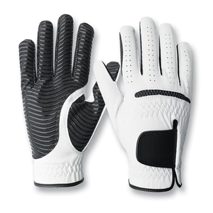 Fabrication professionnelle de gants de golf en cuir, tissu respirant, logo personnalisé, matériau doux, gants de golf en peau de mouton durables, en stock - Product Image 2