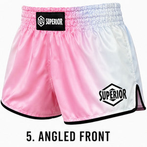 Pantalones Cortos de MMA con Abertura Alta, Sublimados, Transpirables, Casuales, para Boxeo, Kickboxing, Muay Thai, Unisex, para Adultos y Jóvenes, para Entrenamiento en el Gimnasio - Product Image 5