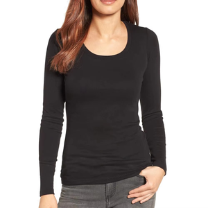 T-shirt de sport pour femme en tissu haute performance très élastique, absorbant la transpiration, idéal pour le fitness – Vente chaude – OEM ODM Marque privée - Product Image 1