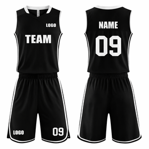 Uniforme de Baloncesto Personalizado, Transpirable, con Protección UV, Tallas Grandes, para Días de Partido, Equipos de Liga, Escuelas, Torneos, Programas, OEM - Product Image 1