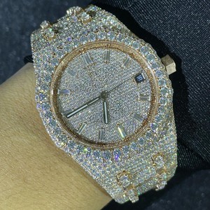 Relojes de Edición Limitada de Acero Inoxidable, Mecánicos Automáticos, Estilo Hip Hop Clásico, Unisex, con Joyas de Belleza Hechas a Mano - Product Image 6
