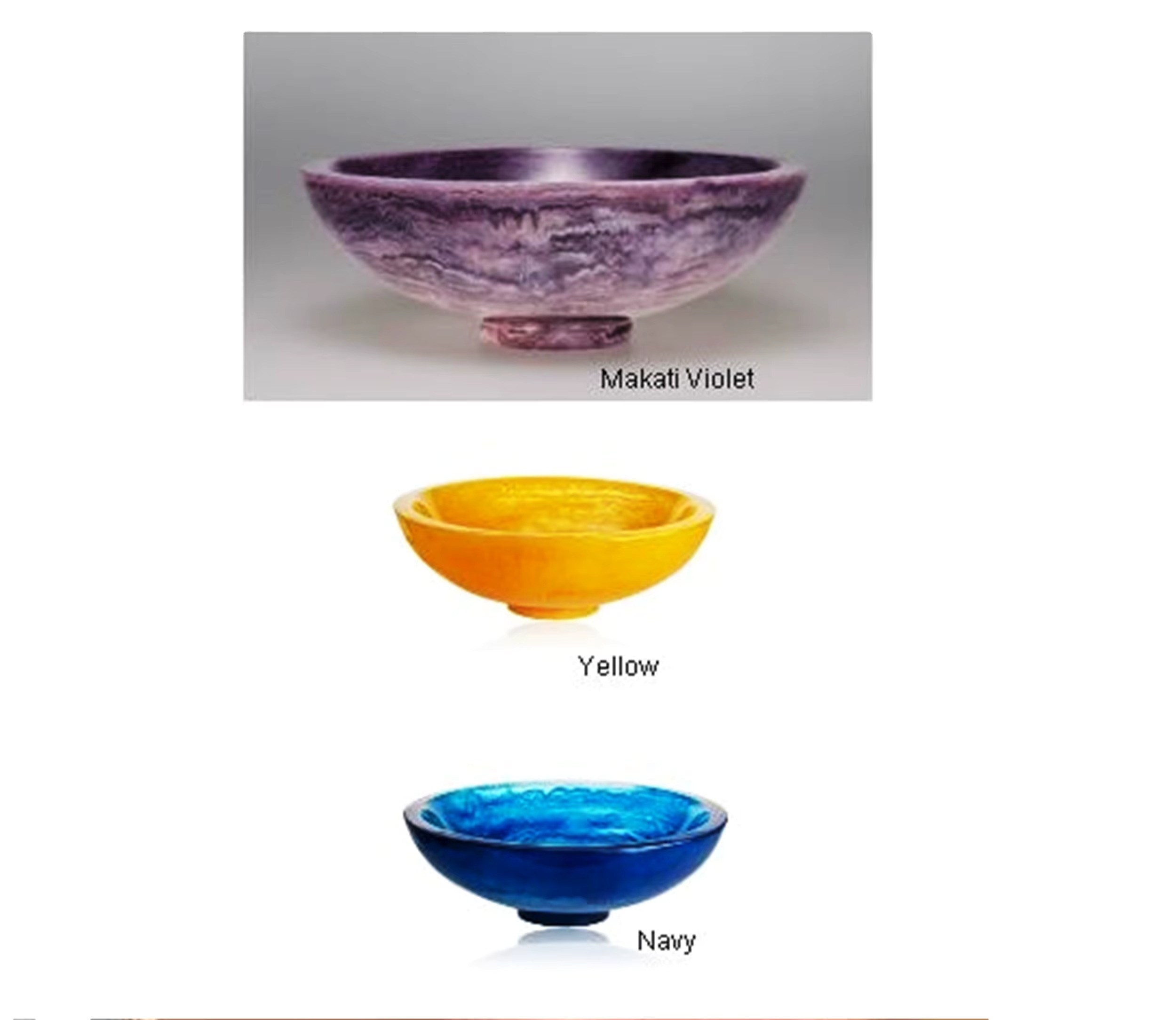 Purple golden-yellow Blue