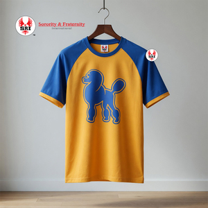 เสื้อยืดคอกลมปักลายกรีกซิกมาแกมมาโร สีพื้น แบบสั่งทำพิเศษ ปี 1922 เสื้อผ้าชมรมนักศึกษา ผ้าฝ้าย 100% แฟชั่นรักษ์โลก - Product Image 4