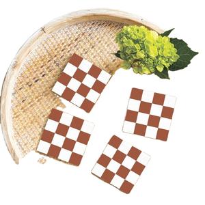 COUSTER MARMOL DE MADERA CON ESTILO PARA LA TRADICIÓN DE EE. UU. Inauguración DE LA CASA Posavasos redondos de madera de mármol para usar Tazas elegantes y - Product Image 1