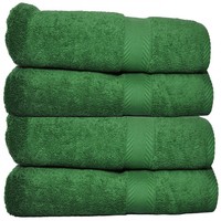 Ensemble de serviettes de bain respirantes et écologiques en tissu éponge tissé laminé HDPE blanc 100 % coton avec logo personnalisé, séchage rapide, marque PST