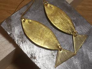 Antique Finished Brass <b>Drop</b> Earring Vintage Hoop For Wedding Festive Party Trending Women Ethnic Fashion Jewelry Statement - Product Image 4