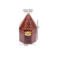 BRÛLEUR D'ENCENS EN BOIS