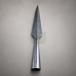 Punta de Lanza de Acero de Alto Carbono Forjada a Mano con Forma de Hoja Antigua, 11 Pulgadas, Pulida, Ideal para Campismo y Actividades al Aire Libre - Product Image 2
