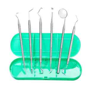 Kit Dental de 6 Piezas, Herramientas Profesionales Personalizadas para Limpieza y Relleno de Dientes, Equipo Dental Compuesto de Dentavex - Product Image 1