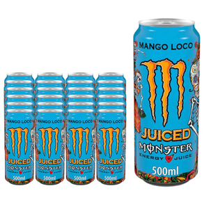 Bebida Energética Monster Energy Mango Loco de Calidad Superior, 500 ml, Bebida Energética en Oferta, 500 ml - Product Image 1